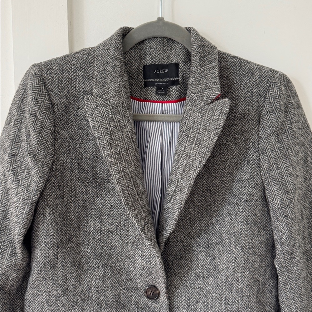J Crew Schoolboy Blazer Size 0 - Picture 3 of 11